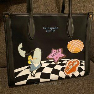 New Kate Spade New York Alice in Wonderland TOTE purse!!